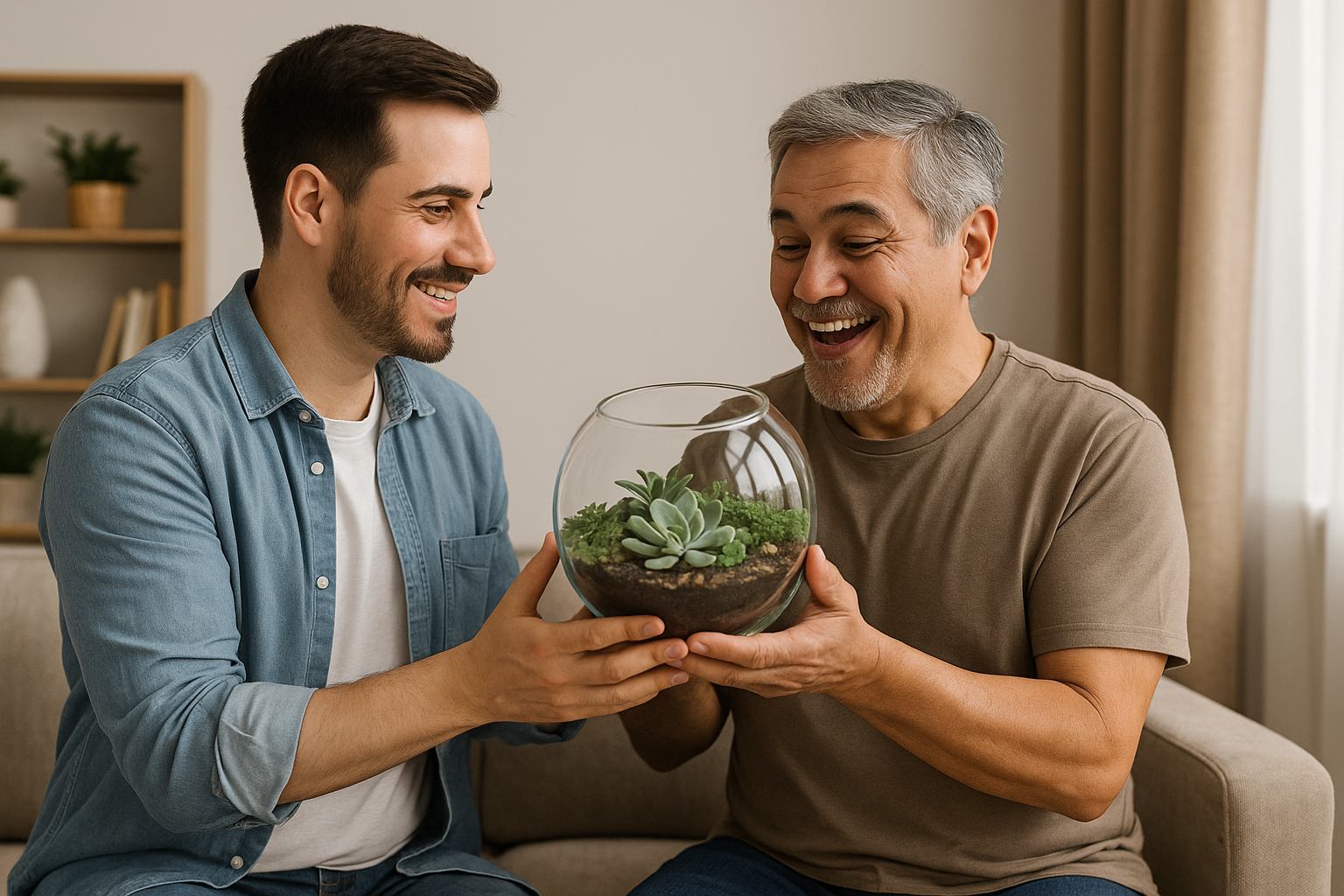 Sorprende a Papá con un Jardín en Miniatura